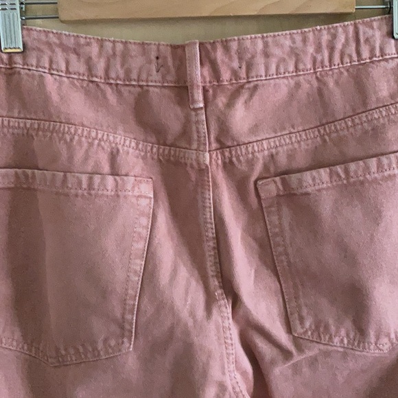 Zara Trafaluc Denimwear faded pink mom jeans - Picture 10 of 11